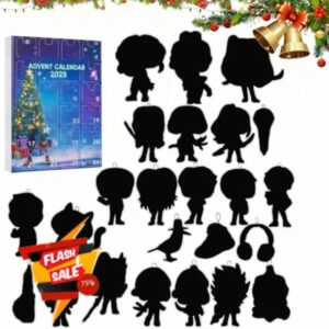 Advent Calendar Demons Keychain Countdown 2026