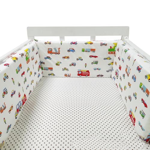 Universal Safety Rail Cover & Padded Side Protectors for Baby Cot & Parent Bed