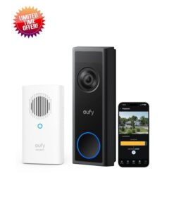eufy Security Video Doorbell Camera Wireless C31 with Chime