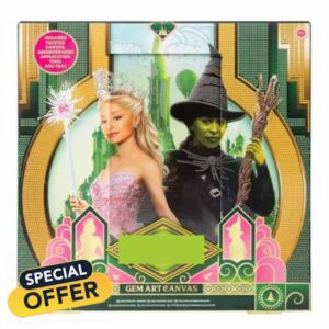 TIGHUP Wicked Diamond Art Canvas - a Great Gift and Activity for Fans of Wicked to Express Their Creativity - Dimensions: 4 x 41 x 41cm (Approx.)