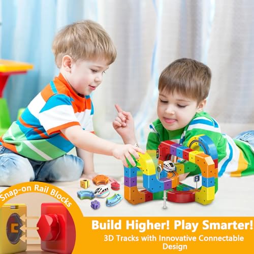 Gravity-Defying 3D Embedded Layouts & Motorized Car