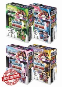 Topps UCC Match Attax 2025/26 - Mini Tin Bundle - contains all 4 Mini Tins in the Match Attax 2025/26 collection - World Beaters
