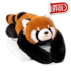 26 inch Weighted Panda Plush Toy - Deep Pressure Anxiety Relief Hugging Pillow for Sleep Support