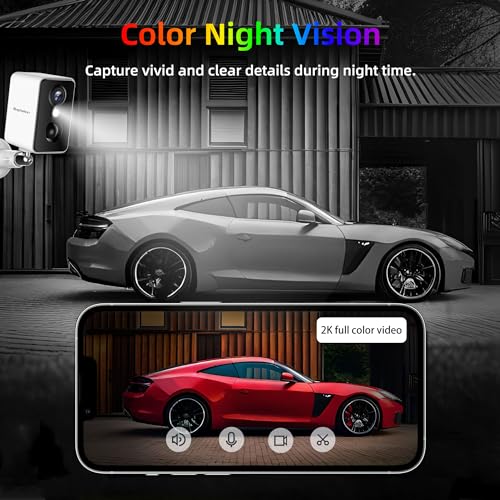PIR Human Detection with 3MP Color Night Vision