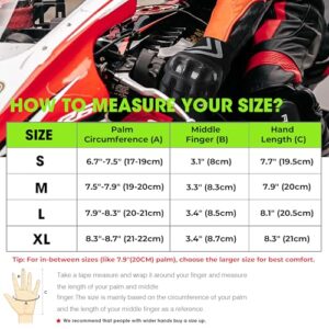Touchscreen Summer Breathable Gloves for Motorbike Motocross Casual Riding