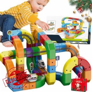 Clickrail Electric Train Set Flexible Race Track