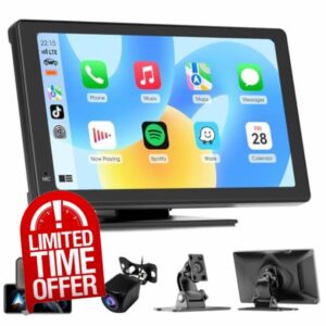Car Stereo 7 Inch Carplay Screen for Apple & Android Auto