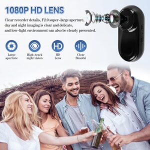 1080P HD Portable Body Camera with 130° Wide Angle Lens