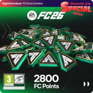 EA Sports FC 26 2800 UT Points PCWin| Download Code EA App | VideoGame | English
