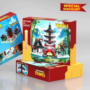 MOC Temple Building Set