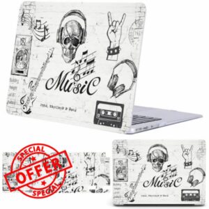 Laptop Shell Compatible with MacBook Air 13.6 inch Case 2025-2022 Model A2681 M2 A3113 M3 A3240 with Liquid Retina Display & Touch ID