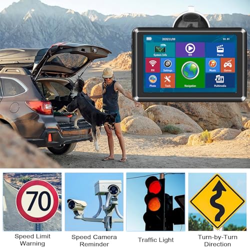 HD GPS Navigation with UK Europe Maps