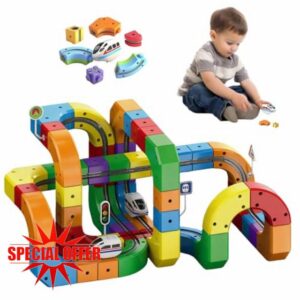 Clickrail Electric Train Set Flexible Race Track