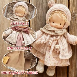 Handmade Crocheted Vintage Cute Doll