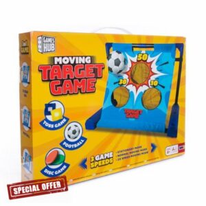 abeec Moving Target Game 3-in-1 | Active Indoor & Outdoor Skill Toy for Kids 6+ | Football