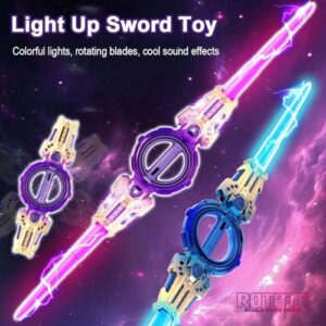 360° Rotating Blades for Kids Role-Play Battles - Type-C Charging