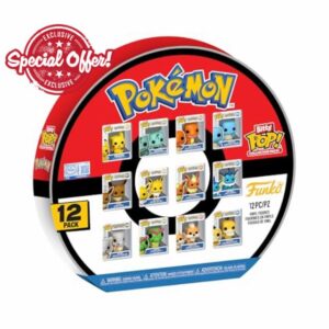Funko Bitty Pop! Pokemon: 12 Pack - Includes Pikachu