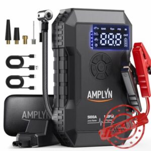 Car Jump Starter with Air Compressor 160PSI