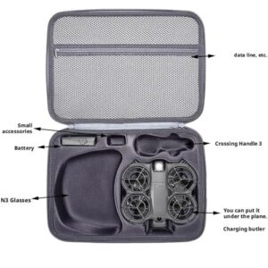 Carrying Case Protective Bag for DJI Neo 2 Motion Fly More Combo for Goggles N3/RC Motion 3