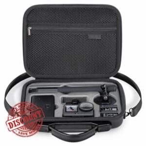 STARTRC PHOTO Osmo Action 6 Carrying Case for DJI Osmo Action 6 Camera Accessories Hard Shell Case Travel Bag Compatible with Osmo Action 6