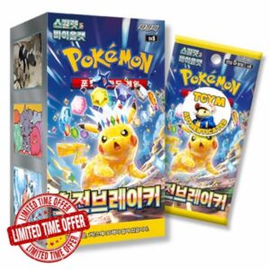 Surging Sparks Super Electric Breaker Korean Booster Box | TCYM Authenticated | Pokemon Surging Sparks | Pokemon Korean Booster Box | 30 Booster Packs
