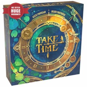 Asmodee | Take Time | Cooperative Card Game | Ages 10+ | 2-4 Players | 30-45 Minutes Playing Time