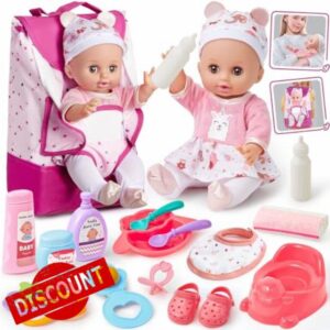 G.C Baby Doll Accessories Girls Toys Gifts with 36 cm Baby Doll