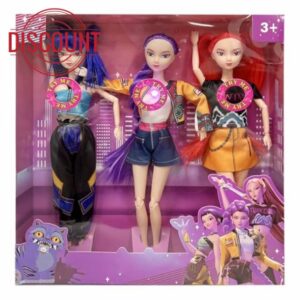 K-Pop D-Demon H-Hunters Dolls with Music