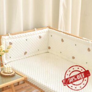 Breathable Airwrap Cot Bumper & Toddler Bed Guard Set