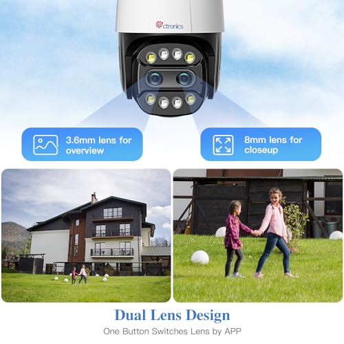 1080P PTZ IP Home Security WiFi Camera