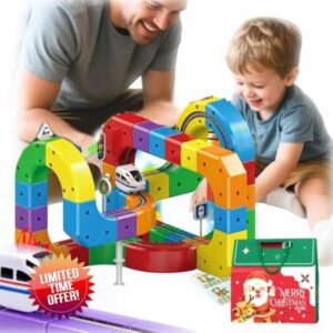 179PCS Clickrail Electric Train Set Flexible Race Track