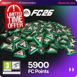 EA Sports FC 26 5900 UT Points PCWin | Download Code EA App | VideoGame | English