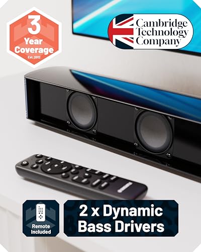 AUX & USB Playback | Home Cinema TV Speakers with Wall Mount & Remote