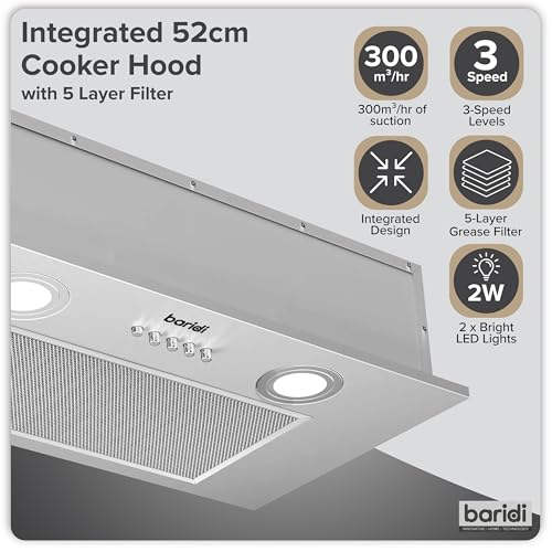 Stainless Steel Undercounter Extractor Fan - DH284