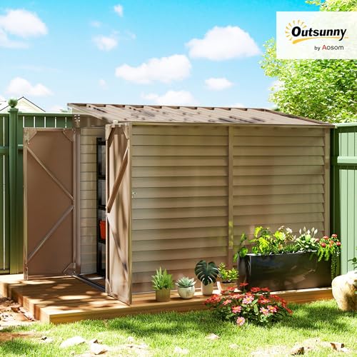 Tool Storage House with Lockable Doors