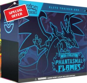 Pokémon TCG: Mega Evolution—Phantasmal Flames Elite Trainer Box (1 Full-Art Promo Card