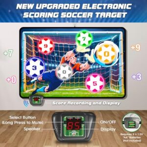 Indoor Outdoor Football Training Target with Real-Time Scoring