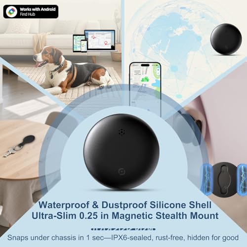 Mini & Hidden Vehicle Tracker (Black 1 set)