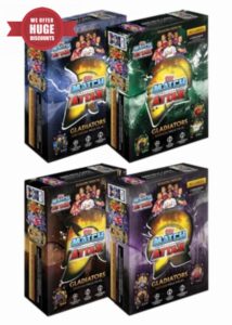 Topps UCC Match Attax 2025/26 - Mega Tin Bundle - contains all 4 Mega Tins in the Match Attax 2025/26 collection - Centurions