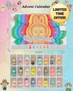 Labubu Advent Calendar 2025 | 24-Day Christmas Countdown | Labubu | Safe for Kids & Adults | Collectible Surprise Toys