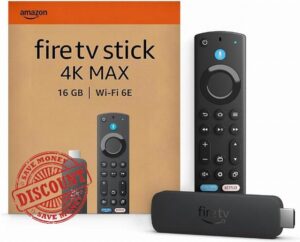Amazon Fire TV Stick 4K MAX (Newest gen)