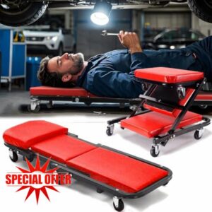 2-in-1 Folding Car Creeper & Seat