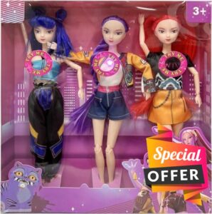 K-Pop D-Demon H-Hunters Dolls with Music