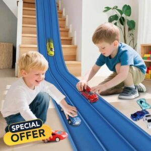 4 Meter Flex Race Car Ramp Track with Suction Cups