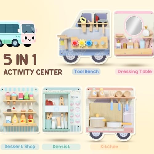 5 in 1 Sensory Wall Toys