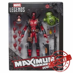 Marvel Legends Maximum Series Deadpool Action Figure with Doop