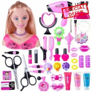 Hair Style Doll Head for Girls