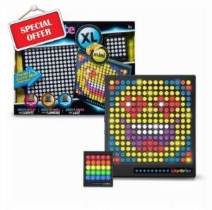 Touch XL & Mini Combo Set 225 + 25 Light Buttons Games Animation Kids