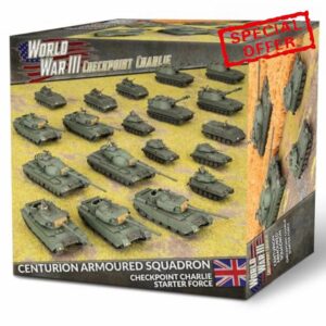 Flames of War - Team Yankee - Centurion Territorial Armoured Squadron - Plastic