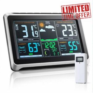 Warmiehomy Weather Station With Outdoor Sensor